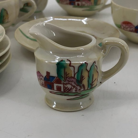 Classic Cream Vintage Tea Set | Made in Japan - Picture 5 of 12